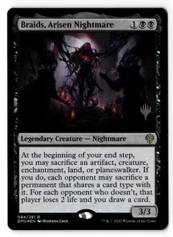 Braids, Arisen Nightmare 84 Promo Pack: Dominaria United Foil NM - Image 1