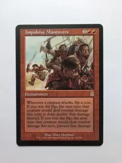 MTG Impulsive Maneuvers (ODY) Odyssey Regular Rare 197/350 - Image 1