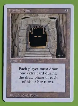 MTG - Howling Mine - REVISED Third Edition Rare Artifact - Image 1