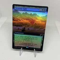 2025 MTG Avatar The Last Airbender Tectonic Split Extended Art Foil #208 - Image 1