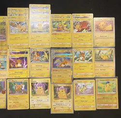 Pokemon Tcg Pikachu Card Lot (34) + Raichu - XY, SM, SWSH, SV - Holos, Base, - Image 3