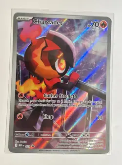 Pokemon TCG Charcadet 022 Black star Promo Phantasmal Flames - Image 1