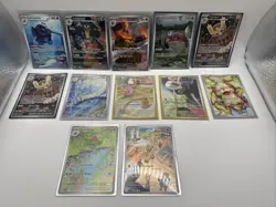Pokemon TCG Paradox Rift, Surging Spark, Illustration Rare Lot Of 15 NRMT - Image 1