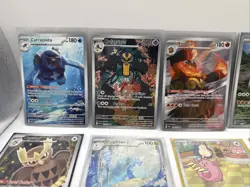 Pokemon TCG Paradox Rift, Surging Spark, Illustration Rare Lot Of 15 NRMT - Image 2