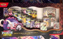 2024 Pokemon Paldean Fates Great Tusk ex Premium Collection - Bubble Mew Chase - Image 3