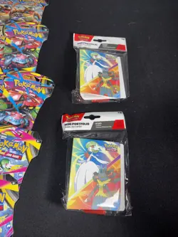 60 Pokemon Mega Evolution Sleeved Booster Packs New - Image 2