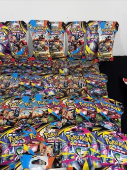 60 Pokemon Mega Evolution Sleeved Booster Packs New - Image 4