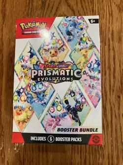 Pokemon Prismatic Evolutions Booster Bundle SEALED Ship within 24 hours - Image 1