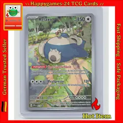 Relaxo - Pokemon Karte TCG Rare SVP DE 051 HOLO 151 Black Star Promo /M76 - Image 1