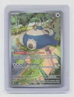 Relaxo - Pokemon Karte TCG Rare SVP DE 051 HOLO 151 Black Star Promo /M76 - Image 2