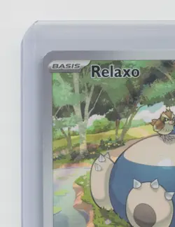 Relaxo - Pokemon Karte TCG Rare SVP DE 051 HOLO 151 Black Star Promo /M76 - Image 3