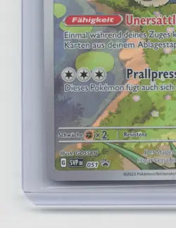 Relaxo - Pokemon Karte TCG Rare SVP DE 051 HOLO 151 Black Star Promo /M76 - Image 5