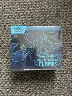 Pokemon TCG Mega Evolution Phantasmal Flames Elite Trainer Box ETB Sealed ✅ - Image 1