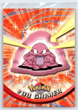 2000 Topps Pokemon TV Animation Edition Series 2 #88 Grimer - Image 1