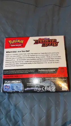 Pokemon TCG Destined Rivals Booster Box New And Sealed - Image 4