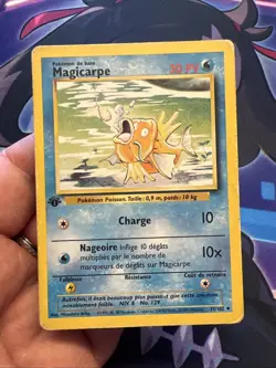 Carte Pokemon Francais Wizard Set De Base Magicarpe 35/102 Edition 1 Ed1 First - Image 2