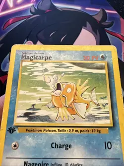 Carte Pokemon Francais Wizard Set De Base Magicarpe 35/102 Edition 1 Ed1 First - Image 3