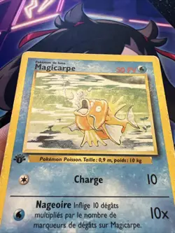 Carte Pokemon Francais Wizard Set De Base Magicarpe 35/102 Edition 1 Ed1 First - Image 4
