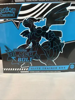 Pokemon TCG Black Bolt and White Flare Elite Trainer Box (ETB) - Factory Sealed - Image 2