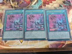 YUGIOH SEVENTH ASCENSION ULTRA RARE RA04-EN x3 PLAYSET - Image 2