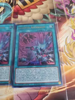YUGIOH SEVENTH ASCENSION ULTRA RARE RA04-EN x3 PLAYSET - Image 5