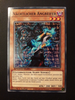 Yu-Gi-Oh! Nachtlicher Angreifer, SBCB-DE114, Common, 1. Auflage, Deutsch, NM - Image 1