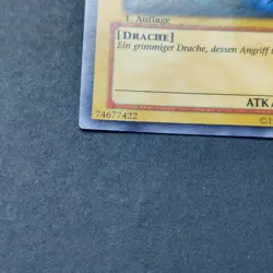 Yu-Gi-Oh! Karte - Rotaugiger blauer Drache SDJ-G001 Ultra Rare 1. Auflage - Image 3