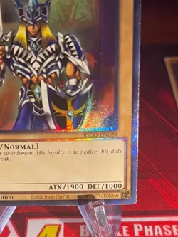 Yugioh Jack's Knight KICO-EN028 Collector Rare - 1st Edition NM - Image 5