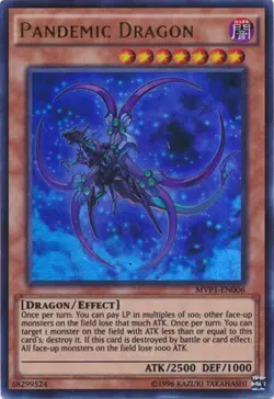Pandemic Dragon - MVP1-EN006 - Ultra Rare - Unlimited Edition Near Mint The Dark - Image 1