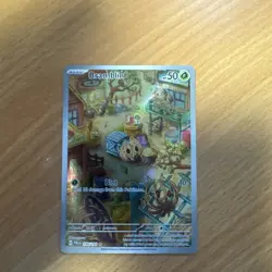 Pokemon TCG Bramblin S&V Paldea Evolved Holo Illustration Rare Card 198/193 - Image 1