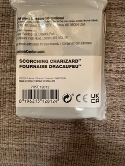 Pokemon TCG: Scorching Charizard Card Sleeves (65 Sleeves) - Sealed - Image 4