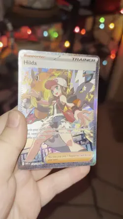 Pokemon TCG Hilda 171/086 Special Illustration White Flare Trainer Card (NM) - Image 2
