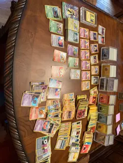 Large Pokemon Card Lot Multiple Holos and toys Everthing is icluded on all pics - Image 4