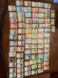 Large Pokemon Card Lot Multiple Holos and toys Everthing is icluded on all pics - Image 5