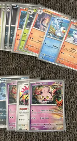 Pokemon Card Bundle Lot of 60 Common and Uncommon Trick Or Trade Pokemon TCG - Image 3