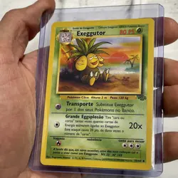 Exeggutor 35/64 Uncommon WoTC Vintage Jungle Set Pokemon Card N/MT Portuguese - Image 2