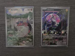 Miraidon SVP 013 & Koraidon SVP 014 Pokemon Scarlet & Violet Promo Cards Sealed - Image 1