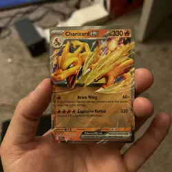 Charizard EX 161 Sv: Scarlet & Violet Promo Cards Holo Pokemon - Image 1