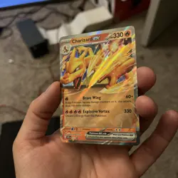 Charizard EX 161 Sv: Scarlet & Violet Promo Cards Holo Pokemon - Image 2