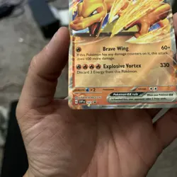 Charizard EX 161 Sv: Scarlet & Violet Promo Cards Holo Pokemon - Image 5