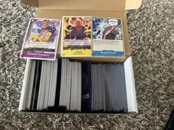 One Piece Card Game 250+ Card Bulk Lot Common/Uncommon NM/LP - Image 1