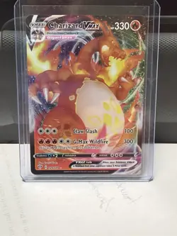 Pokemon TCG Charizard VMAX Darkness Ablaze Holo Ultra Rare Card 20/189 - Image 1
