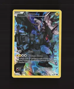 Zekrom XY76 XY Full Art Black Star Promo Holo Pokemon Card LP - Image 1
