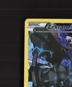 Zekrom XY76 XY Full Art Black Star Promo Holo Pokemon Card LP - Image 3