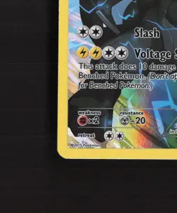 Zekrom XY76 XY Full Art Black Star Promo Holo Pokemon Card LP - Image 5
