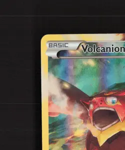 Volcanion XY185 XY Full Art Black Star Promo Holo Pokemon Card LP - Image 3