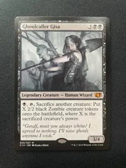Ghoulcaller Gisa - Commander 2014 (C14) MTG Mythic Rare #23 | Regular Card - Image 1