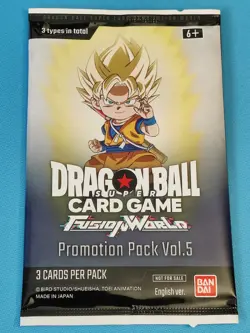 SEALED Promotion Pack Vol.5 - Fusion World Promotion Cards and Packs (DBSFW_PR) - Image 1