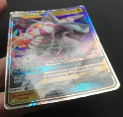 Palkia GX 101/156 SM Ultra Prism ULTRA RARE HOLO Pokemon Card PLAYED - Image 5