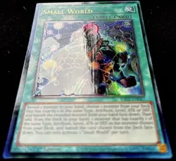 Small World Ultimate Rare 1st Edition Mint Yu-Gi-Oh! Card [RA01-EN067] - Image 2